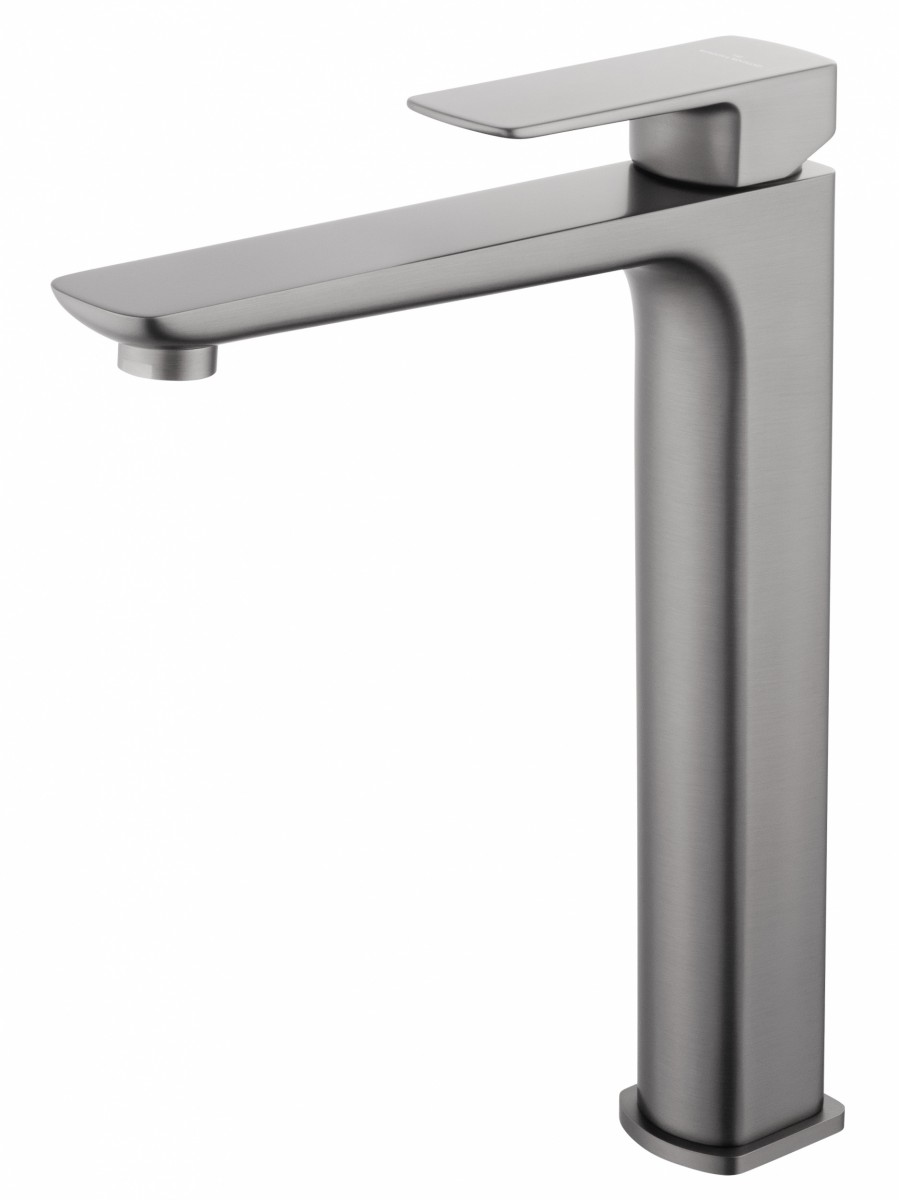 Смеситель для раковины-чаши Wonzon & Woghand Edge WW-88239003-BGM (тёмный графит)