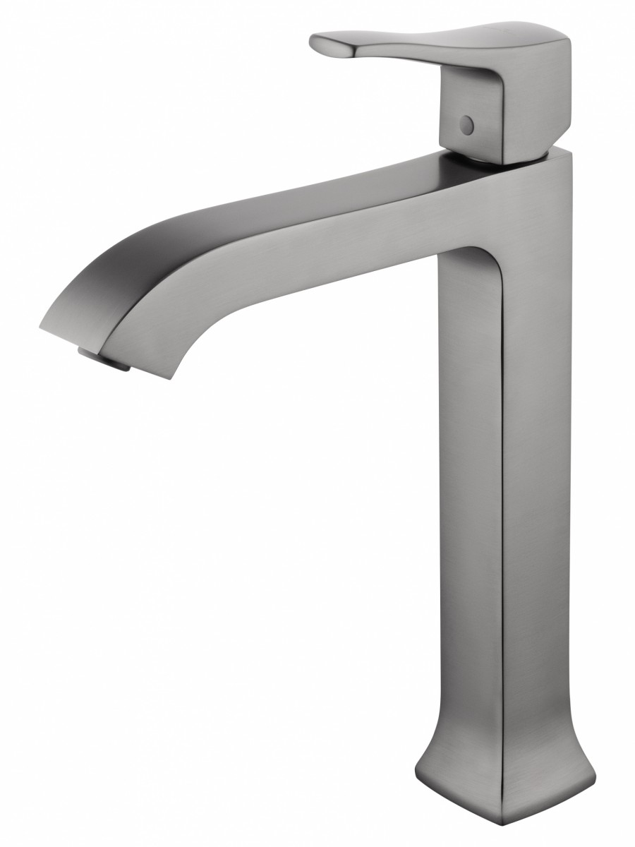 Смеситель для раковины-чаши Wonzon & Woghand Flex WW-88019072-BGM (тёмный графит)