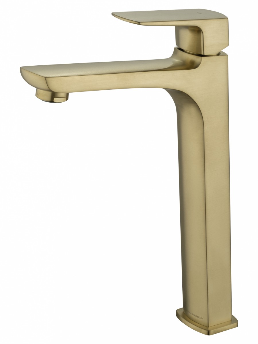 Смеситель для раковины-чаши Wonzon & Woghand FORZA WW-239031-BG (брашированное золото)