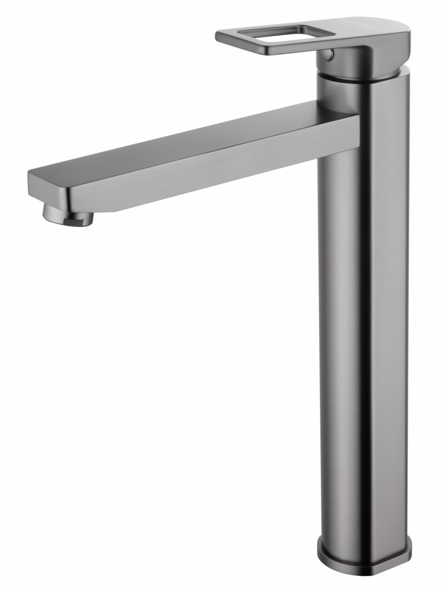 Смеситель для раковины-чаши Wonzon & Woghand Frame WW-88239010-BGM (тёмный графит)