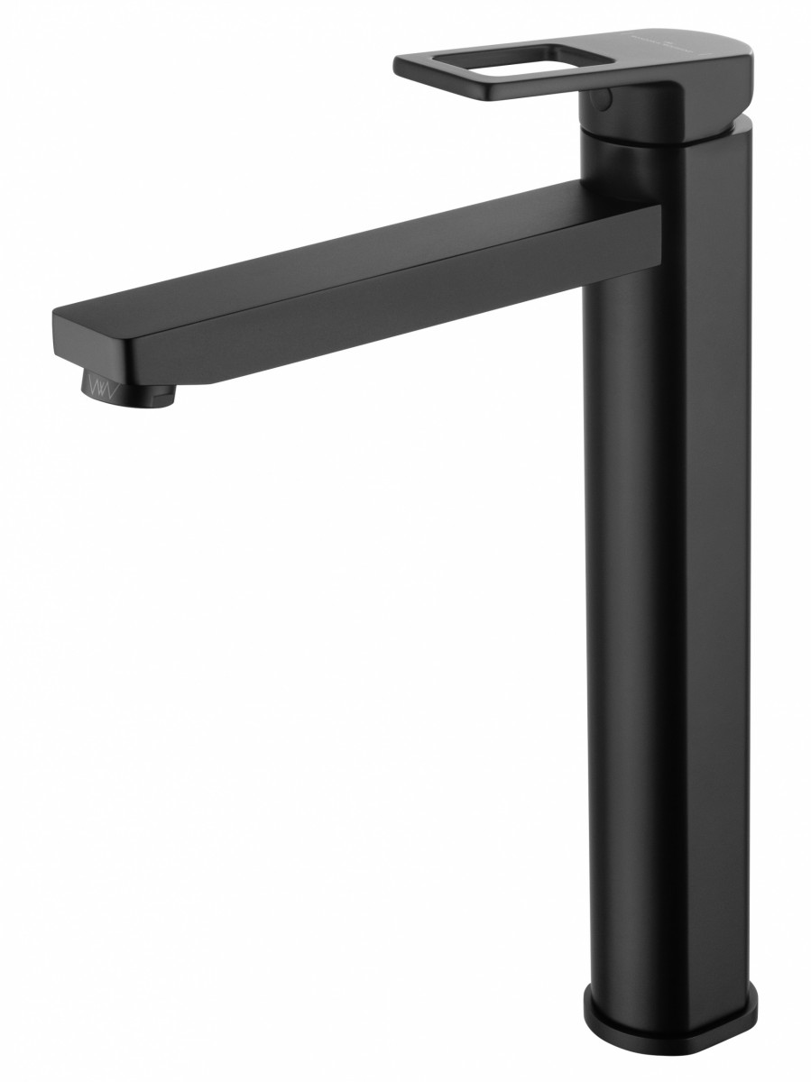 Смеситель для раковины-чаши Wonzon & Woghand Frame WW-88239010-MB (чёрный матовый)