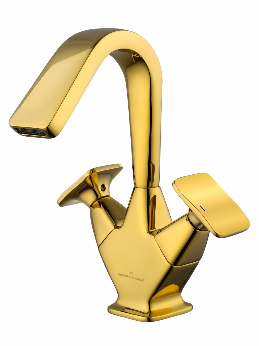 Смеситель для раковины-чаши Wonzon & Woghand Shakespeare WW-651103-DG (тёмное золото)