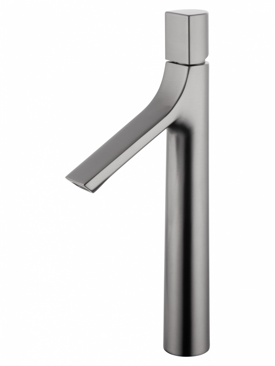 Смеситель для раковины-чаши Wonzon & Woghand The One WW-H1011-BGG (тёмный графит)