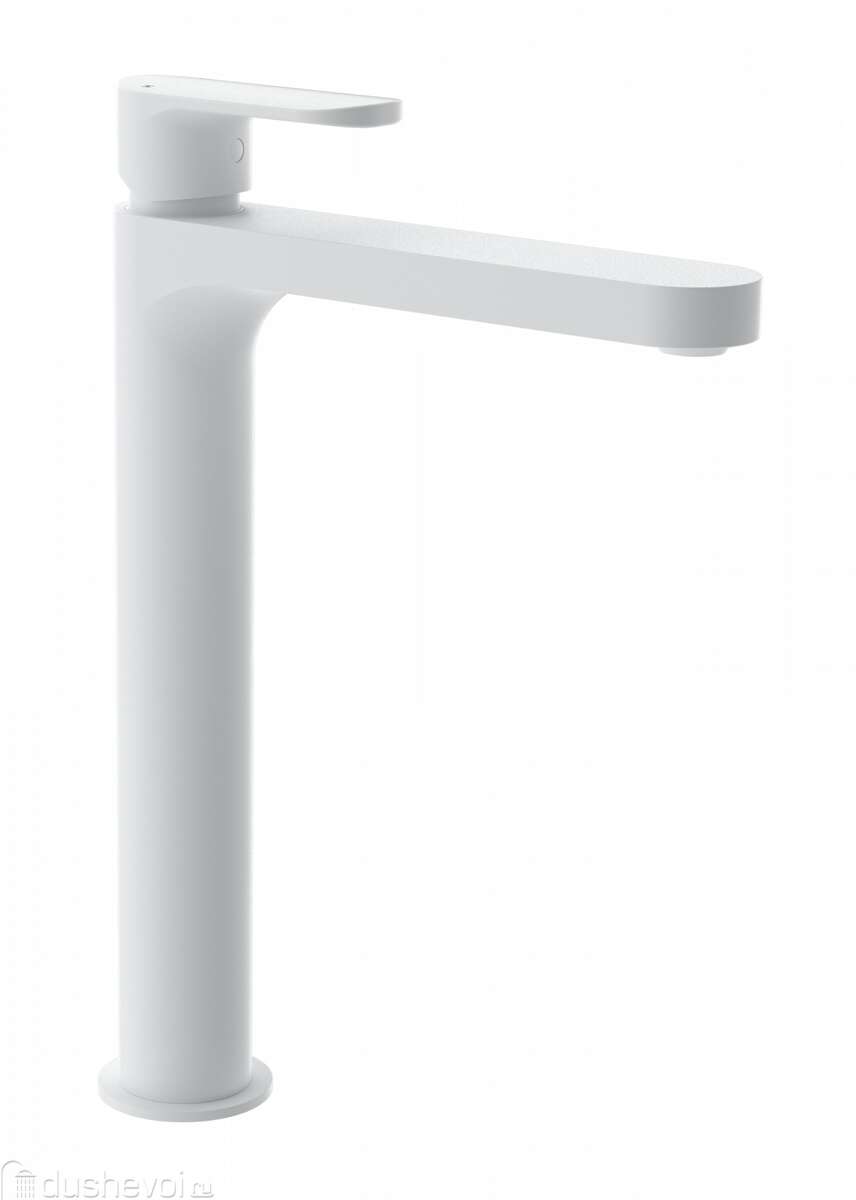 Смеситель для раковины-чаши Wonzon & Woghand WW-H1034-MW (белый матовый)