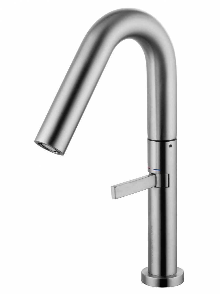 Смеситель для раковины-чаши Wonzon & Woghand WW-6068-BS (брашированный никель)