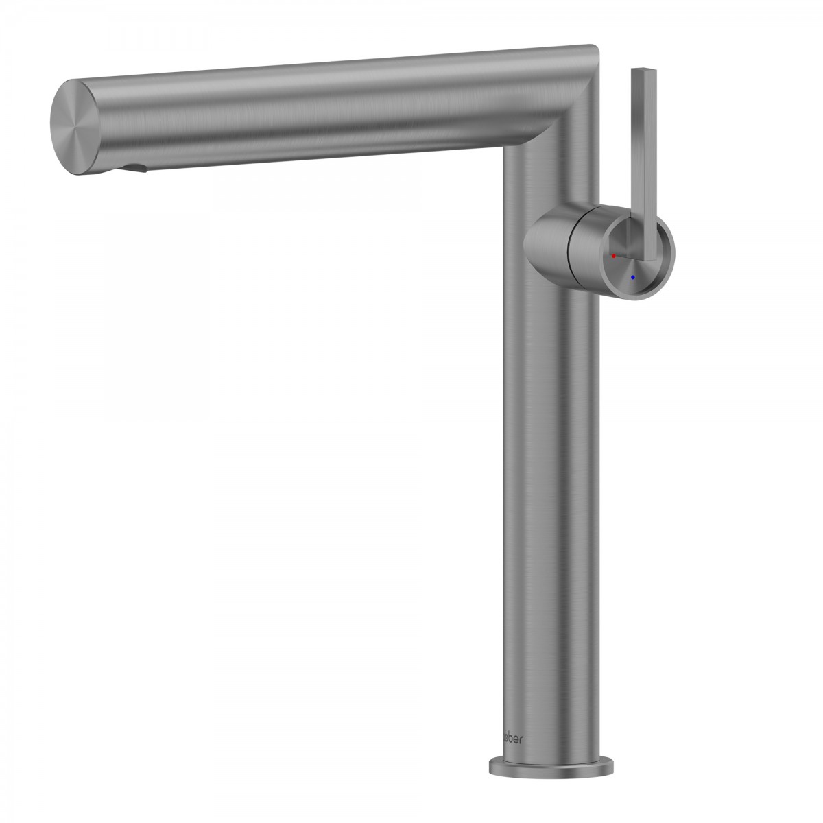 Смеситель для раковины-чаши Abber Emotion AF8A11BGG-L (оружейная сталь брашированное)