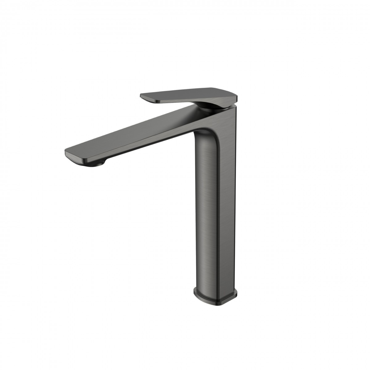 Смеситель для раковины-чаши Vincea Puro VBF-5P02GM (вороненая сталь)