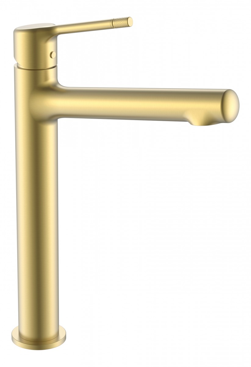 Смеситель для раковины-чаши Vincea Feerie VBF-5FE2BG (золото брашированное)