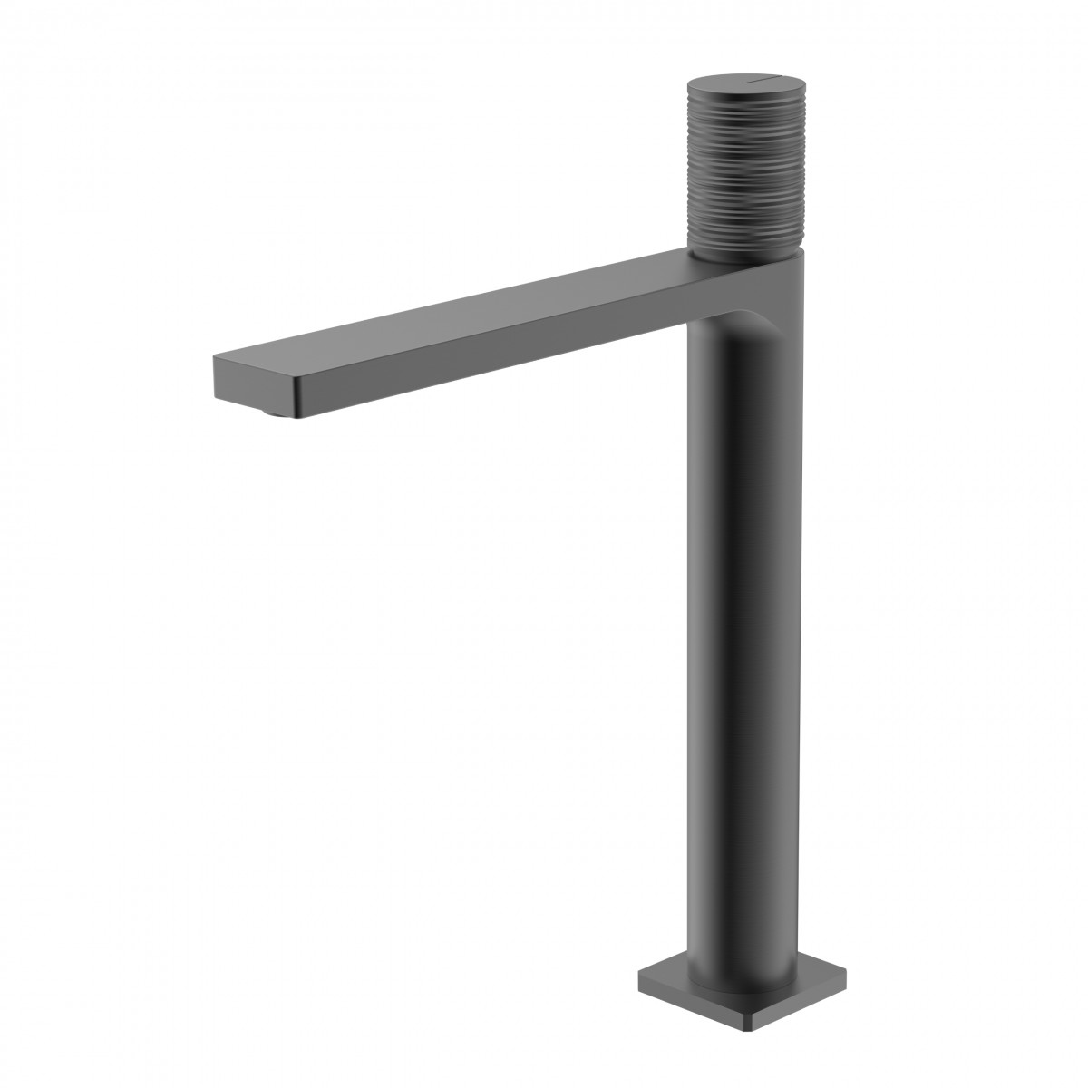 Смеситель для раковины-чаши Vincea Domus VBF-5DM02GM (вороненая сталь)