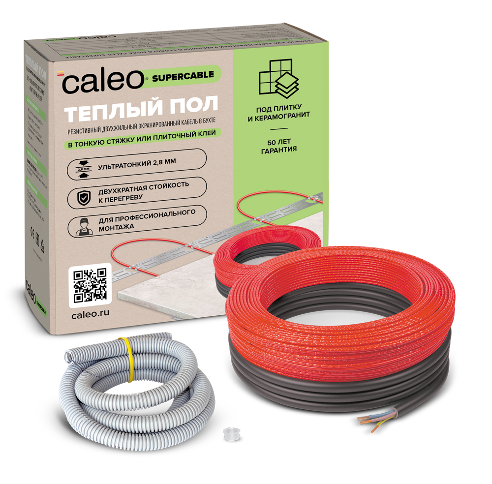 Комплект теплого пола Caleo Supercable 18W-20