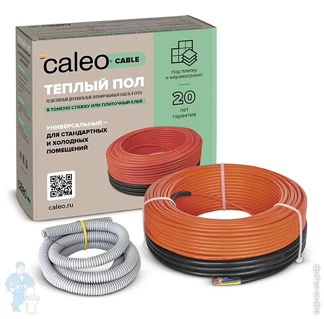 Комплект теплого пола CALEO CABLE 18W-90