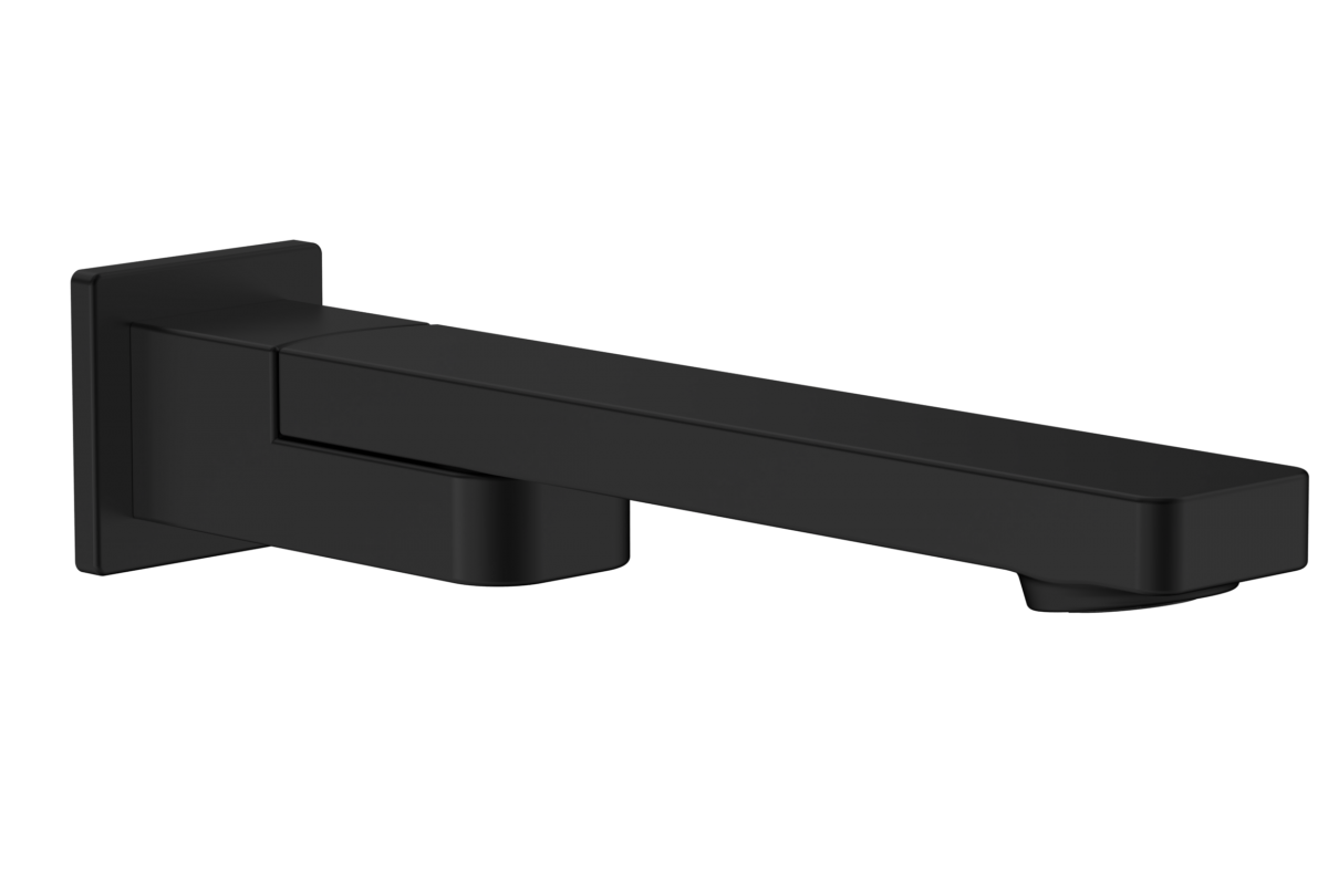 Излив AQUAme AQM8304MB 22 см (чёрный матовый)