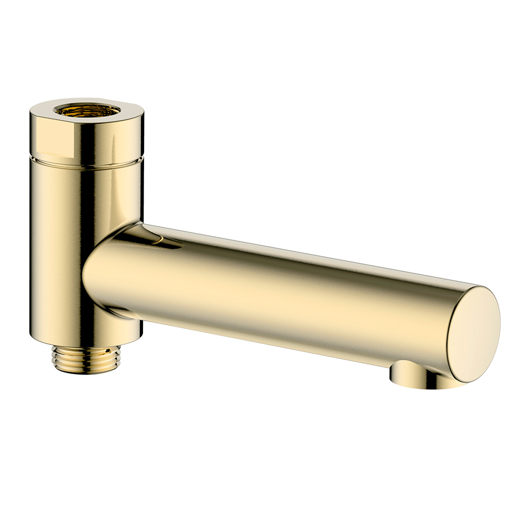Излив AQUAme AQM8301BG 12 см (шлифованное золото)