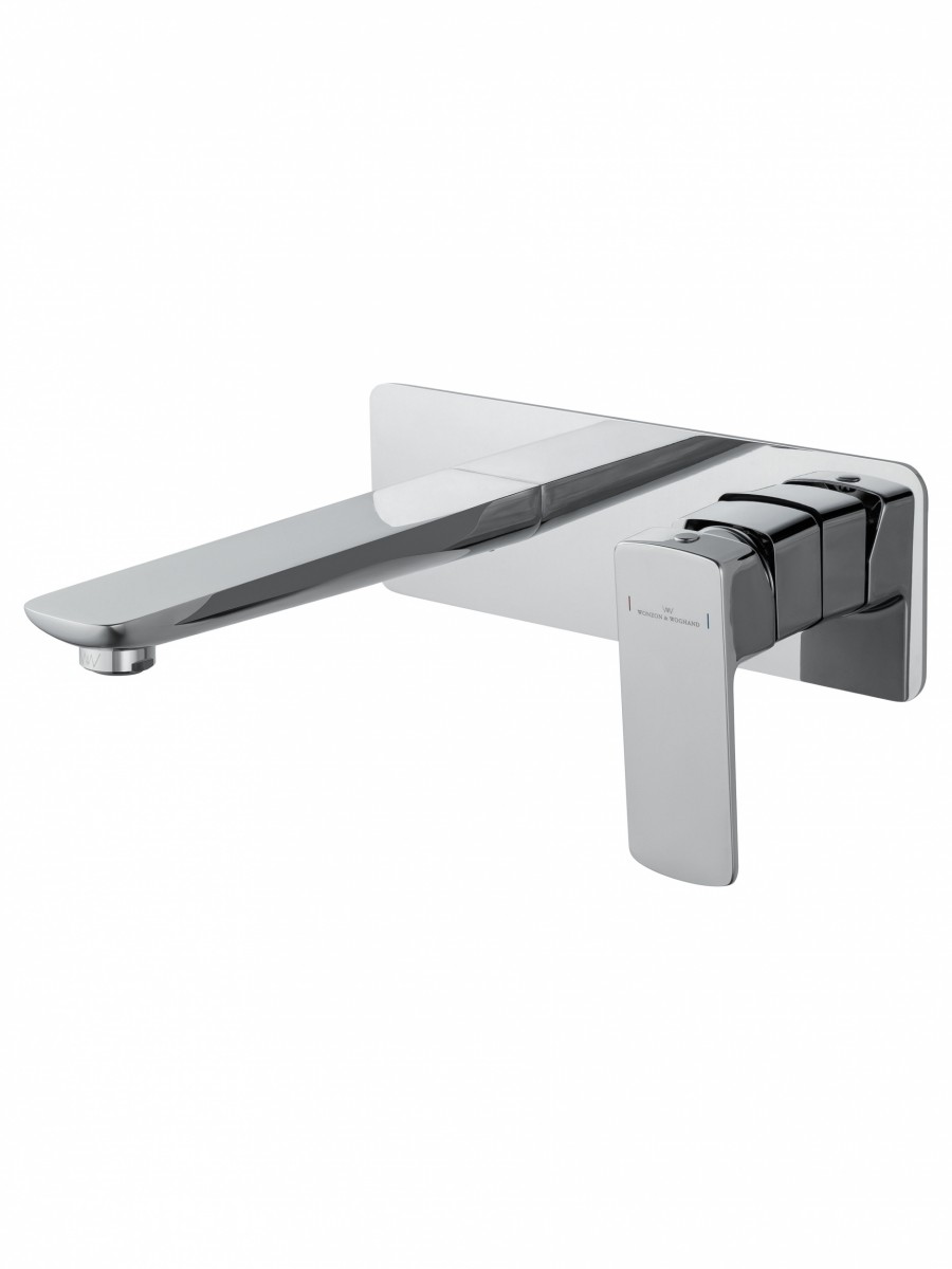 Встраиваемый смеситель для раковины Wonzon & Woghand Edge WW-88869003-CR (хром)