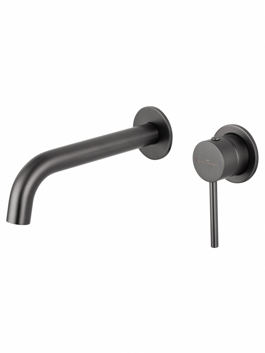 Встраиваемый смеситель для раковины Wonzon & Woghand Stick WW-88869017-BGM (тёмный графит)