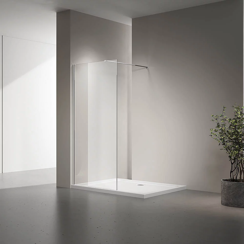 Душевая перегородка Veconi Korato KR72-110-01-C8 1100*2000 мм (хром/прозрачное)