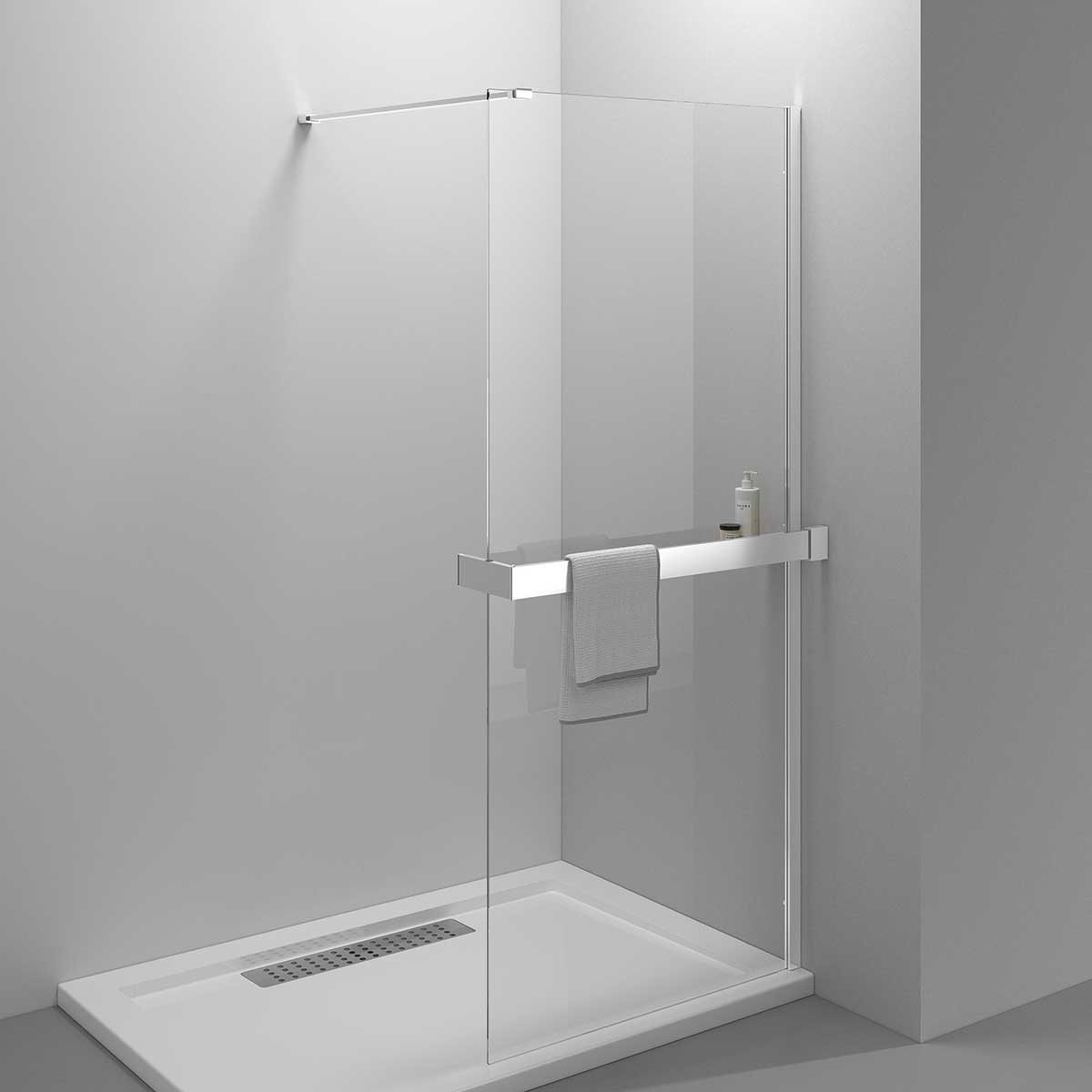 Душевая перегородка Vincea Walk-In HR VSW-4HR900CL 900*2000 мм (хром/прозрачное)