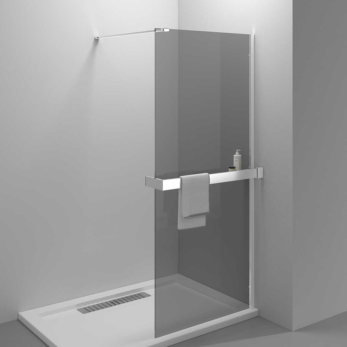 Душевая перегородка Vincea Walk-In HR VSW-4HR900CG 900*2000 мм (хром/тонированное)