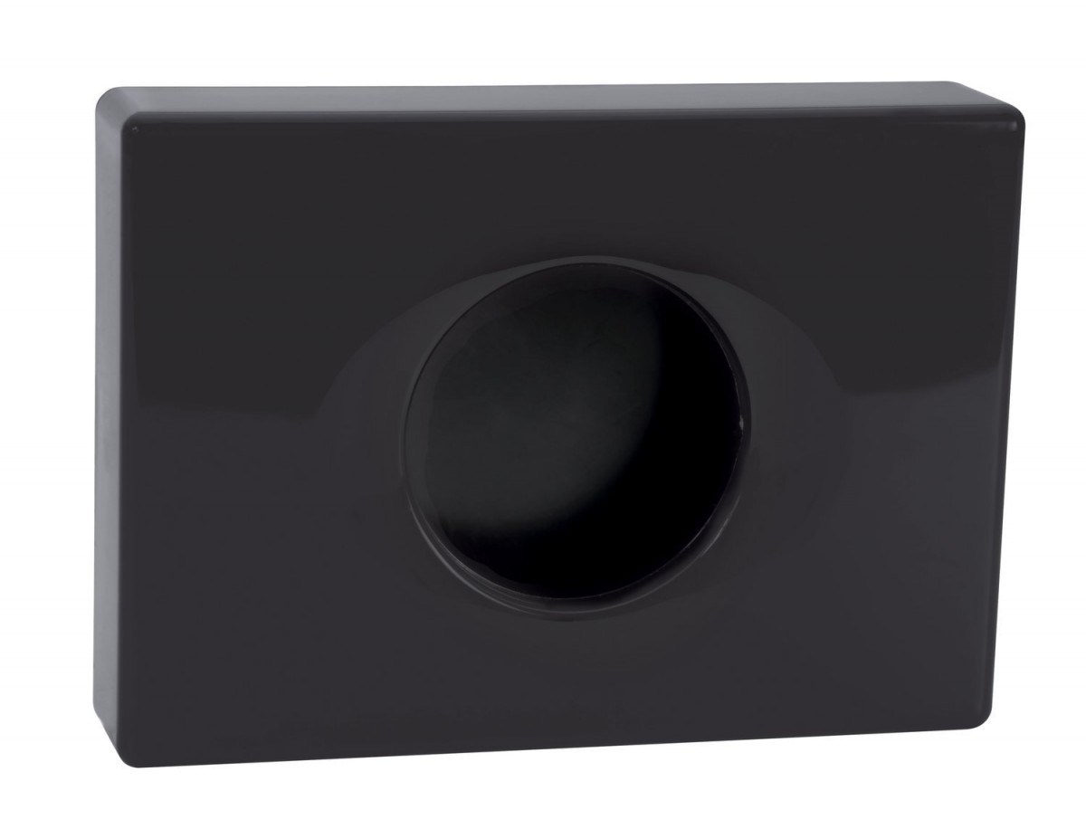 Диспенсер для пластиковых мешков Bemeta Dark 101403030 (чёрный матовый)