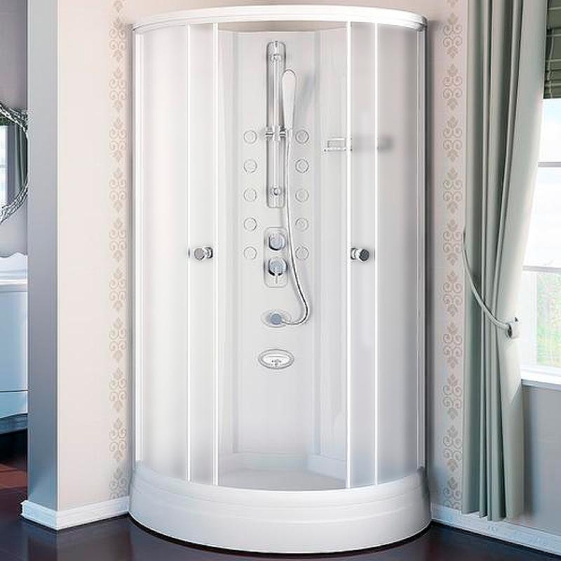 Душевая кабина Radomir Паола 1 1-05-1-0-0-0571 930*930 мм (белый/матовое)