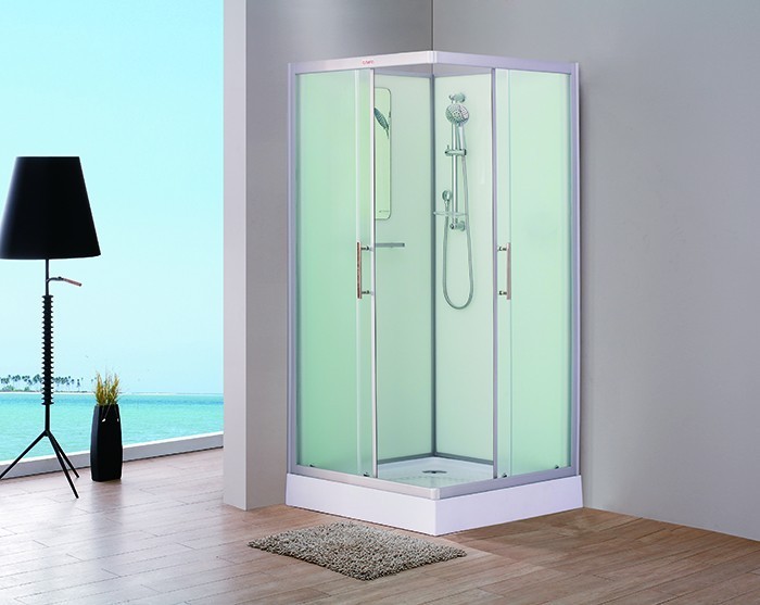 Душевая кабина Esbano Elegancia ESKB80CK 800*800 мм (хром матовый/рифленое)