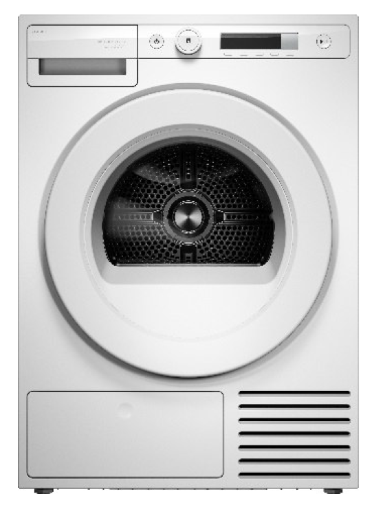 Cушильная машина ASKO T108HBW (белый)