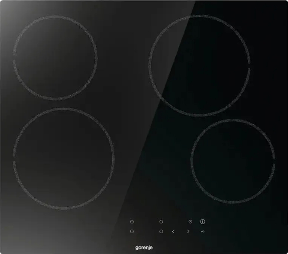 Cтеклокерамическая варочная панель Gorenje ECT632BSCE 60 см (черный)