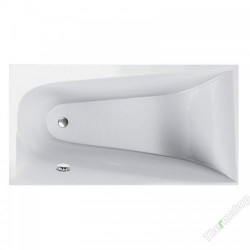 Ванна акриловая Vayer Boomerang L 180*80 см (белый)