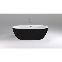 Ванна акриловая Black&White Swan SB105 Black 170*80 см (черный)