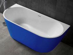 Ванна акриловая Abber AB9216-1.7DB 170*80 см (синий)