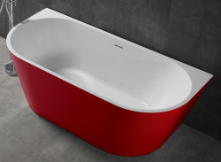 Ванна акриловая Abber AB9216-1.7R 170*80 см (красный)