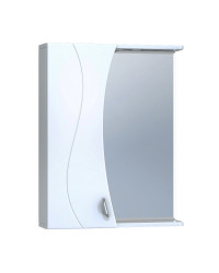 Зеркальный шкаф Vigo Faina 550 55 см L (белый)