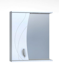 Зеркальный шкаф Vigo Faina 60 см L (белый) (LED)