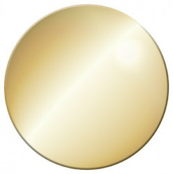 Декоративная крышка сифона Cezares COVER-02-90-ORO золото