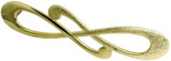 Ручка-скоба Cezares Инфинити WMN602.128.DPWG белое золото с белой крошкой