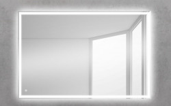 Зеркало BelBagno SPC-GRT-1200-800-LED-TCH 120 x 80 см со встроенным светильником и сенсорным выключателем