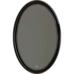 Зеркало Aqwella Clarberg Borgia BOR0210BLK 650*1000 мм (черный/патина медь)