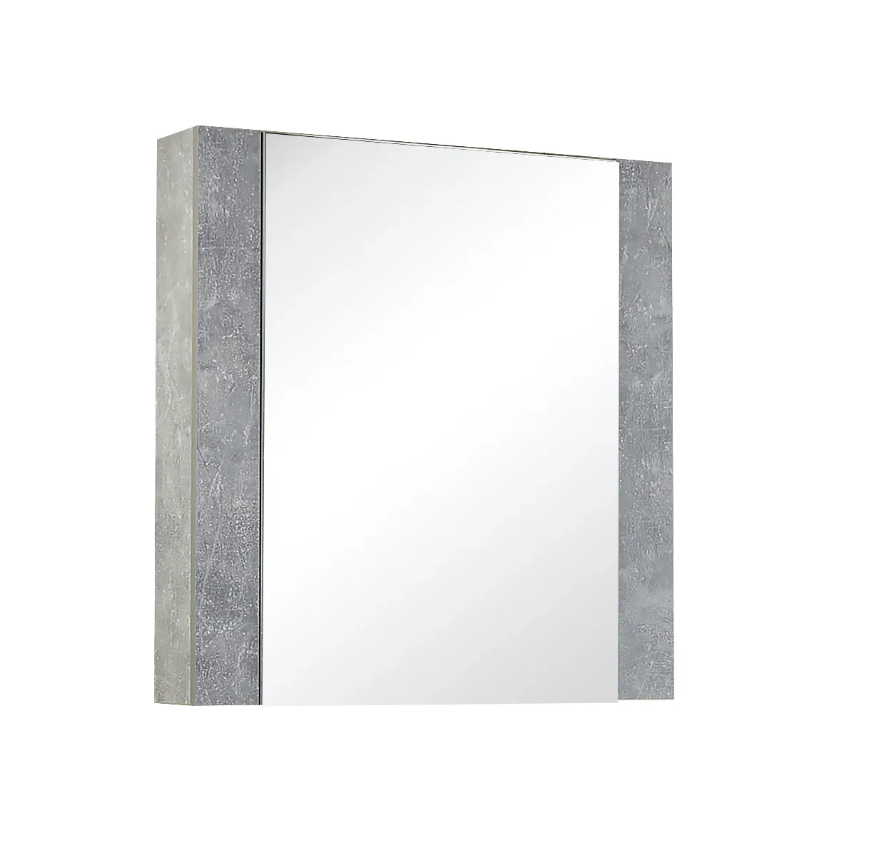 Зеркальный шкаф Onika Стоун 688*720 мм (светлый бетон)