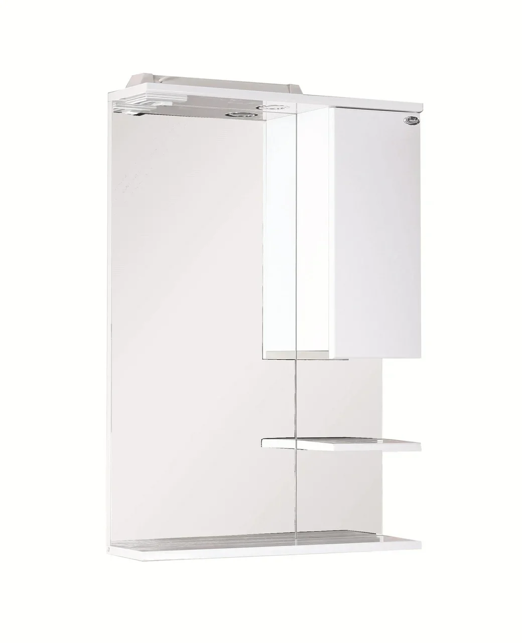 Зеркальный шкаф Onika Элита  600*862 мм (LED) белый R