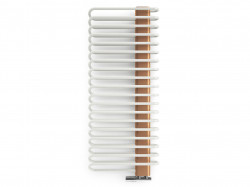 Трубчатый дизайн-радиатор Terma Michelle W 780x400 белого цвета (водяной)