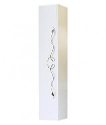 Пенал Aqwella Due amanti DUE0525W 25 см (белый) подвесной