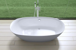 Ванна акриловая Art&Max Elegant AM-527-1800-835 180*83 см (белый)