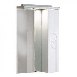 Зеркальный шкаф Aquaton Панда R 50 см  (белый)
