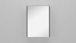 Зеркальный шкаф Velvex Klaufs 60 см (черный)