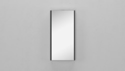 Зеркальный шкаф Velvex Klaufs 40 см (черный)