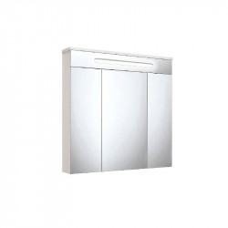 Зеркальный шкаф Runo Парма 00000001148 75 см (белый)
