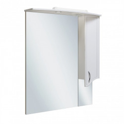 Зеркальный шкаф Runo Севилья R 00000000595 85 см (белый)