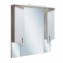 Зеркальный шкаф Runo Севилья 00000000596 105 см (белый)