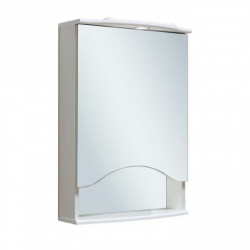 Зеркальный шкаф Runo Фортуна R 00000001027 50 см (белый)