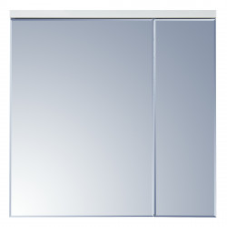 Зеркальный шкаф Aquaton Брук 80 см (белый)